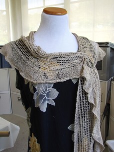 Allegria Scarf by Emma Fassio knit in Ito Kino Silk